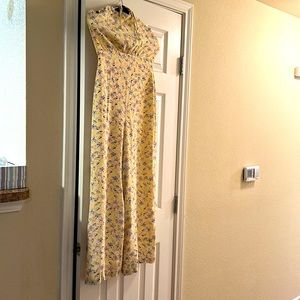 Yellow Flower jumper, size S by GB